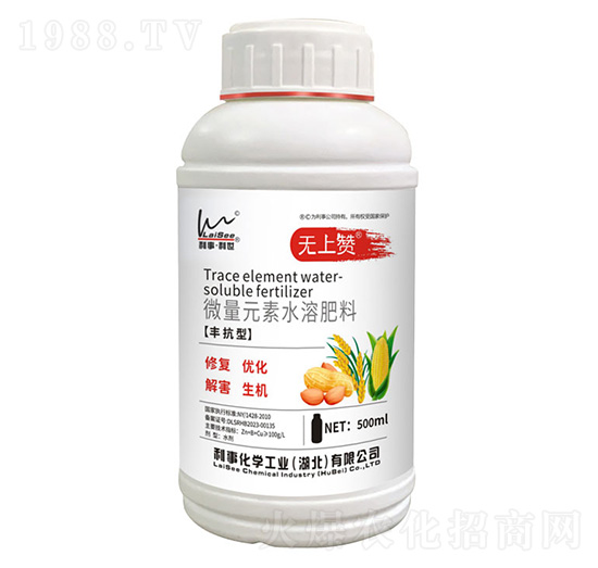 豐抗型大量元素水溶肥料-無上贊-利事·利世-利事化學