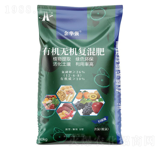 有機(jī)無機(jī)復(fù)混肥12-6-8-余華強-華強化工集團(tuán)