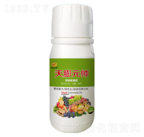 100g營(yíng)養(yǎng)膨果型葉面肥-天蓬元帥-果達(dá)康肥業(yè)