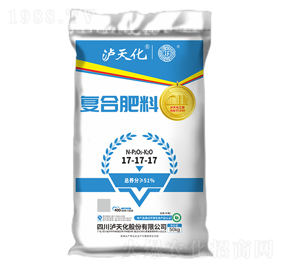 復合肥料17-17-17-工農-瀘天化