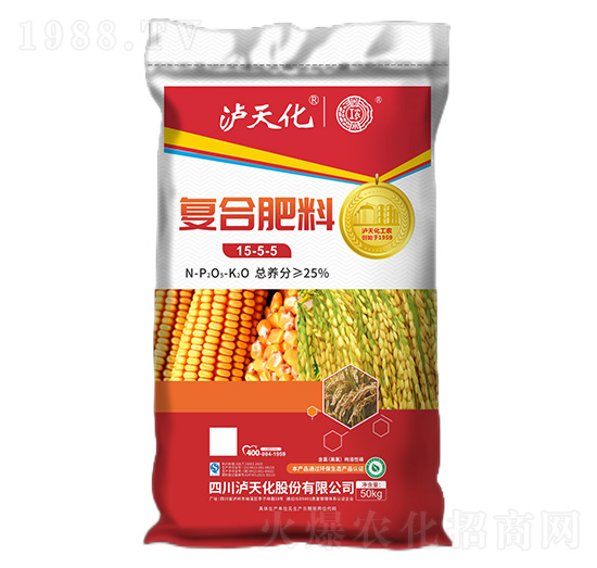 復合肥料15-5-5-工農(nóng)-瀘天化