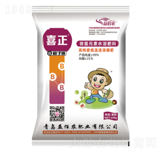 微量元素水溶肥料-喜正·離子硼-益佰農(nóng)肥業(yè)