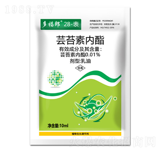 10ml蕓苔素內(nèi)酯-多福郎·28-表-艾博瑞肥業(yè)