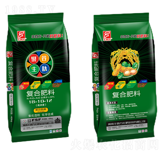 聚谷生肽復合肥料18-10-12-豐四方