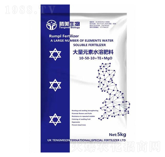 ����Ԫ��ˮ�ܷ���10-50-10+TE+Mgo-�v������