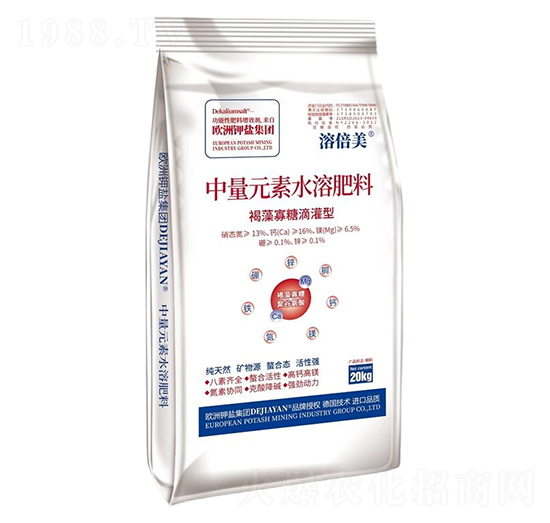 褐藻寡糖滴灌型中量元素水溶肥料-倍美-德鉀鹽國(guó)際