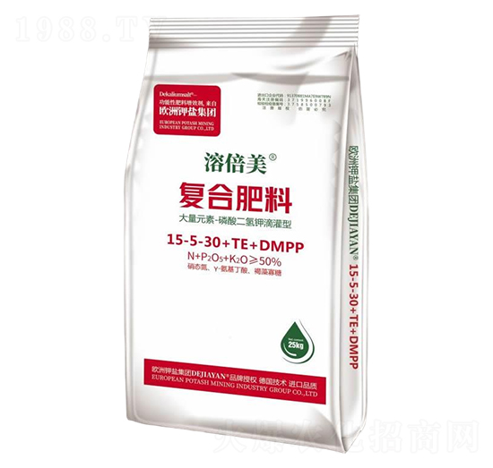 磷酸二氫鉀滴灌型大量元素復(fù)合肥料15-5-30+TE+DMPP-溶倍美-德鉀鹽國際