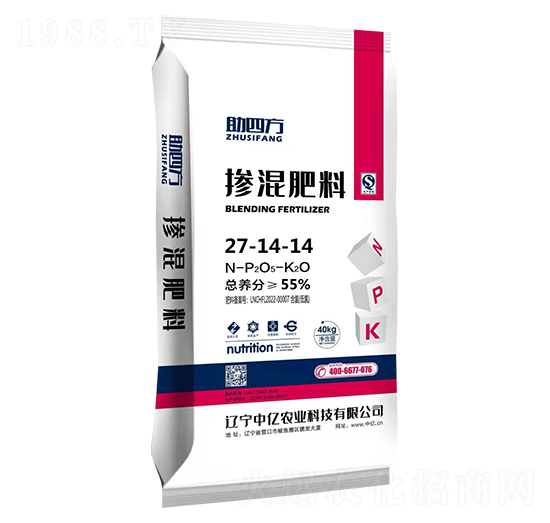 摻混肥料27-14-14-助四方-中億農(nóng)業(yè)