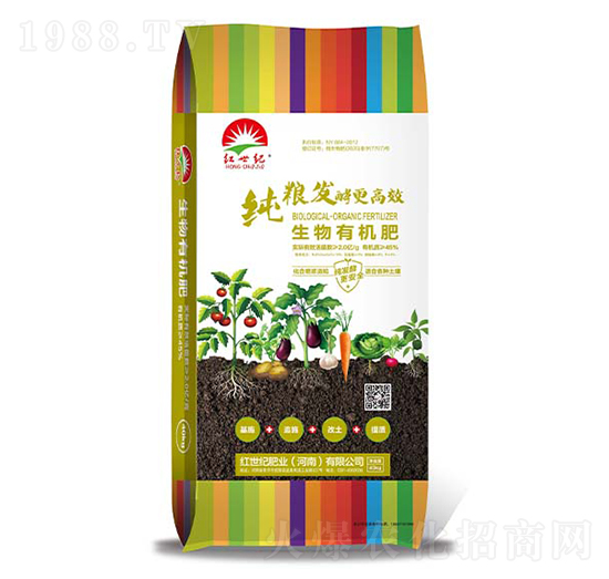 純糧發(fā)酵生物有機(jī)肥-紅世紀(jì)
