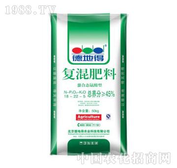 德地得-復(fù)混肥料18-22-5