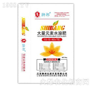 大量元素水溶肥料15-5-40+TE-中農(nóng)肥業(yè)