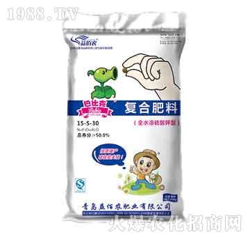 全水溶硫酸鉀型復合肥料15-5-30-巴比克-益佰農