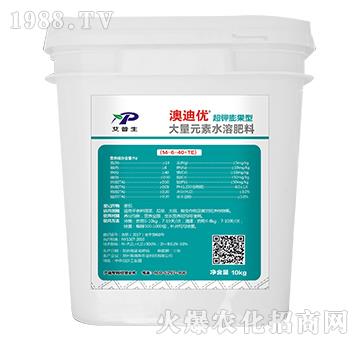 大量元素水溶肥料14-6-40+TE-澳迪優(yōu)-艾普生