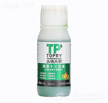 100ml海藻十三元素-頭等大事-佳田生物