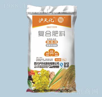 多肽緩釋復(fù)合肥料26-10-16-瀘天化-農(nóng)之友