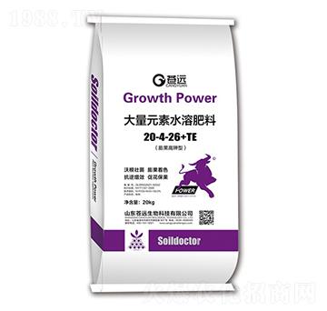 營養(yǎng)高鉀型大量元素水溶肥20-4-26+TE-蒼遠生物