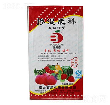 硫酸鉀型摻混肥料18-9-17-百潤化肥