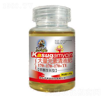 130g大量元素清液肥170-170-170+TE-黑旋風-新農(nóng)