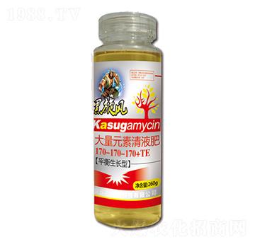 260g大量元素清液肥170-170-170+TE-黑旋風-新農(nóng)