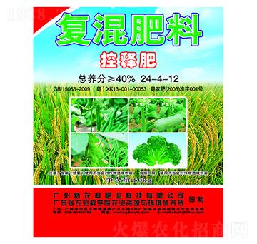 復混肥料（控釋肥）24-4-12-新農(nóng)科