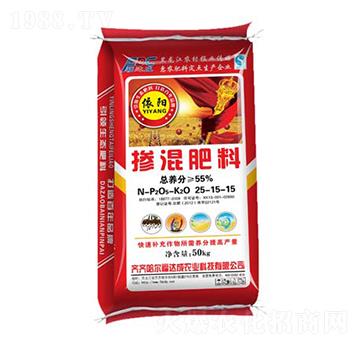 55%摻混肥料25-15-15-依陽-福達成