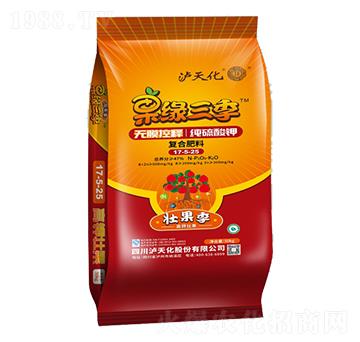 壯果季專用復(fù)合肥料17-5-25-果緣三季-瀘天化
