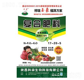 硫酸鉀型復合肥料17-20-5-科潤生物
