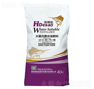 大量元素水溶肥15-5-30+TE+鎂-海得寶