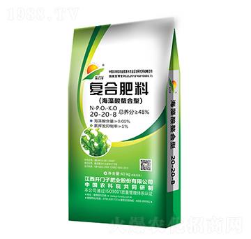 海藻酸復(fù)合肥料20-20-8-開(kāi)門(mén)子