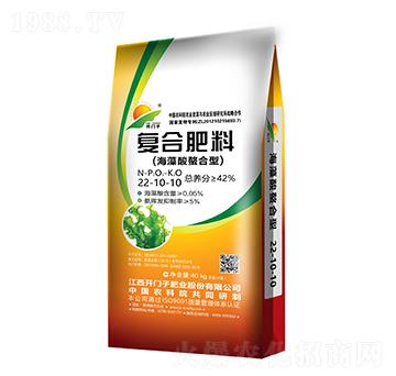 海藻酸復合肥料22-10-10-開門子