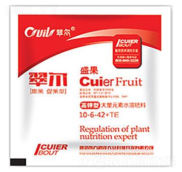 膨果促果型大量元素水溶肥10-6-42+TE-翠爾-東方潤澤
