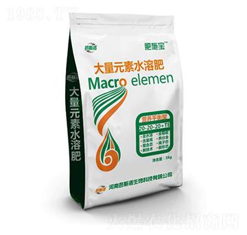 平衡型大量元素水溶肥20-20-20+TE-肥施寶-芭斯諾