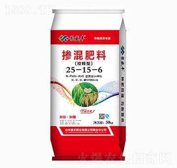 控釋型摻混肥料25-15-6-盛豐肥業(yè)