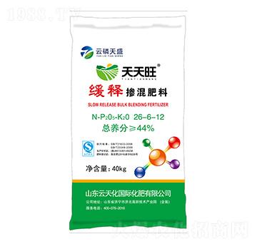 緩釋摻混肥料26-6-12-云磷天盛-天天旺-云天力
