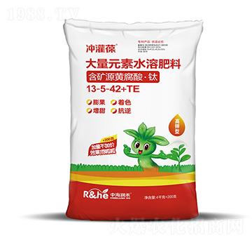 4.2kg高鉀型大量元素水溶肥料13-4-42+TE-沖灌葆-中海潤(rùn)禾