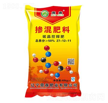 碳晶控釋摻混肥料27-12-11-霖森