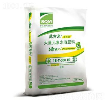 大量元素水溶肥料18-7-30+TE-蘇古米-沐春農(nóng)資