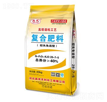 控失免追型復合肥料28-7-5-晶龍