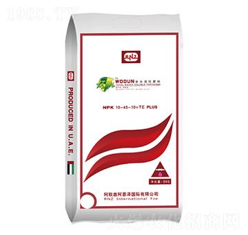 沃盾全水溶性肥料10-45-10+TE-沃可豐