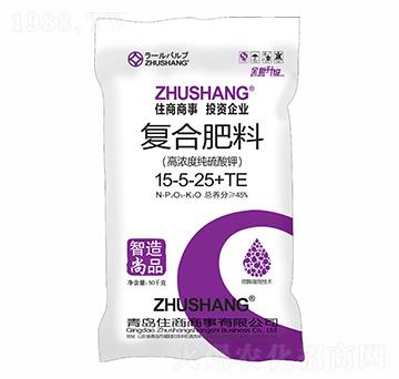 高濃度純硫酸鉀復合肥料15-5-25+TE-住商商事