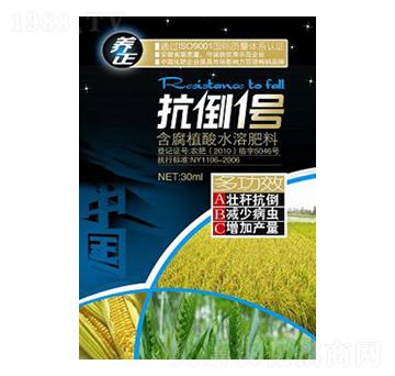 含腐植酸水溶肥料-抗倒1號-養(yǎng)正