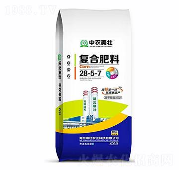 40kg脲甲醛智控型復(fù)合肥料28-5-7-中農(nóng)美壯