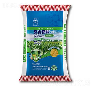 抗旱緩溶復(fù)合肥料26-10-11-三環(huán)-云天化
