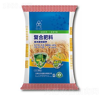 高濃度硫酸鉀復合肥料27-10-14-三環(huán)-云天化