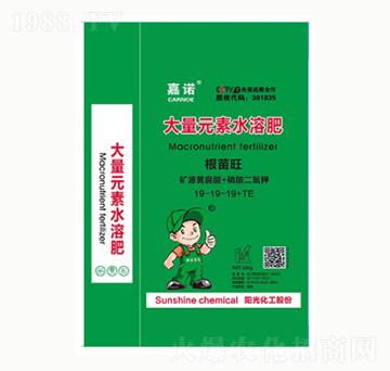 大量元素水溶肥19-19-19+TE-嘉諾-陽(yáng)光化工