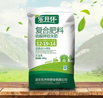 硫酸鉀控失復(fù)合肥料12-19-14-樂開懷-金秋實農(nóng)資