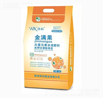 高鉀壯棵膨果型大量元素水溶肥10-6-40+TE-金滿果-偉科