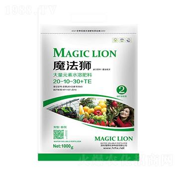 大量元素水溶肥料20-10-30+TE-魔法獅-海苒