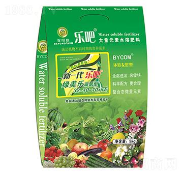 5kg高氮型大量元素水溶肥32-10-10+TE-樂吧綠美樂-百陽墾