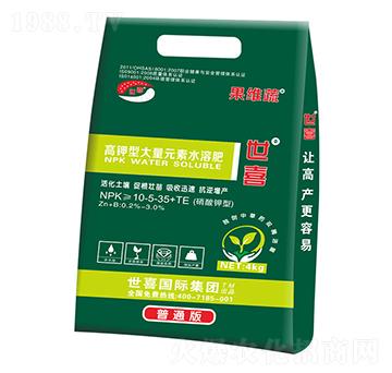 大量元素水溶肥10-5-35+TE-果維蔬-世喜